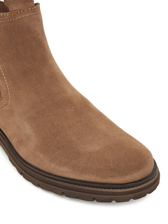 Tamaris Tamaris Kotníková obuv s elastickým prvkem 1-25407-45 Hnědá