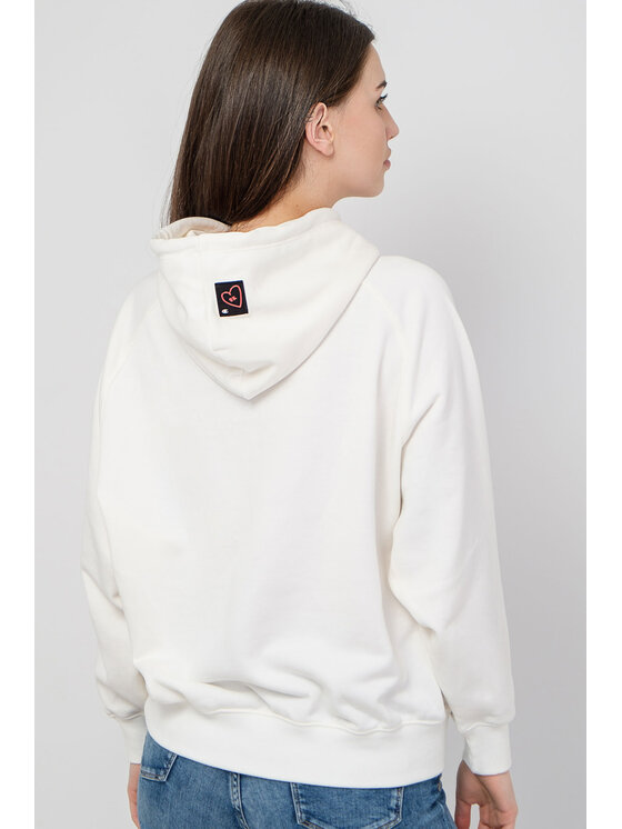 Champion Champion Bluza 116350-WW036-WAY R. XL Biały Oversize