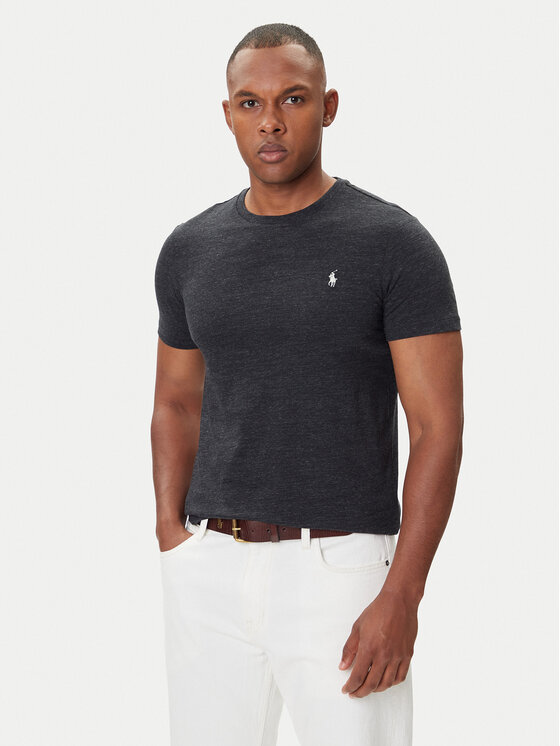 Polo Ralph Lauren Polo Ralph Lauren T-shirt Classics 710671438164 Crna Slim Fit