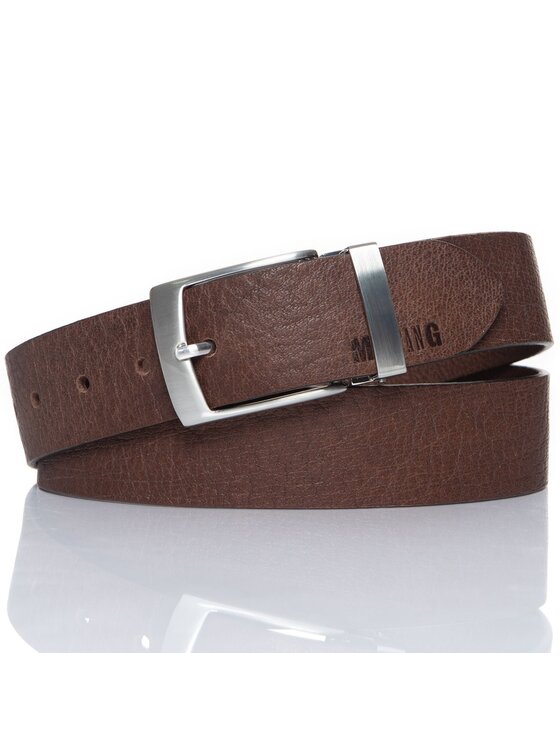 Mustang Mustang Pasek Męski BELT Brązowy