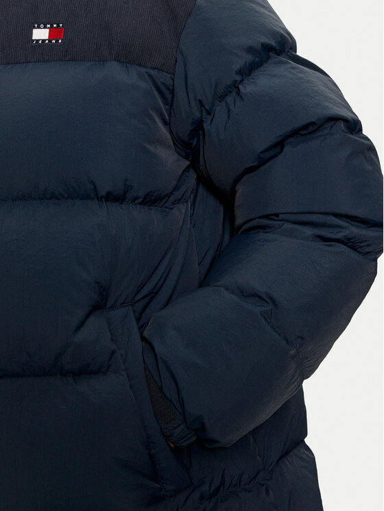 Tommy Jeans Tommy Jeans Пухено яке Alaska DM0DM20605 Тъмносин Regular Fit