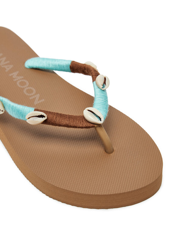 Banana Moon Banana Moon Flip-flops Nilulu Seaside Barna