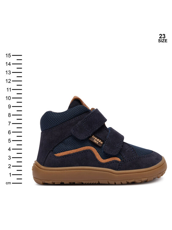 Froddo Froddo Kotníková obuv Barefoot Tex Autumn G3110266 M Tmavomodrá