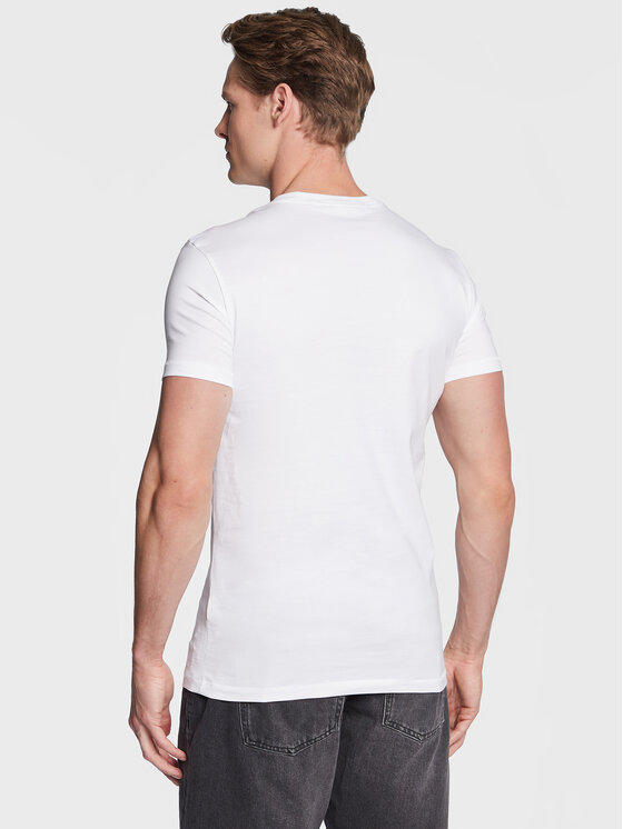 Calvin Klein Jeans Calvin Klein Jeans Тишърт J30J323299 Бял Slim Fit