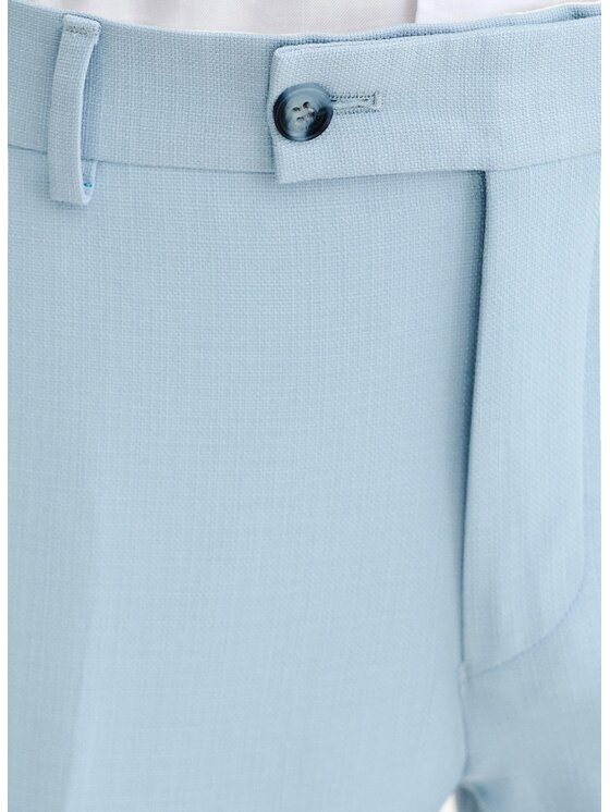 Pako Lorente Pako Lorente Spodnie garniturowe P25SF-6G-027 Niebieski Slim Fit