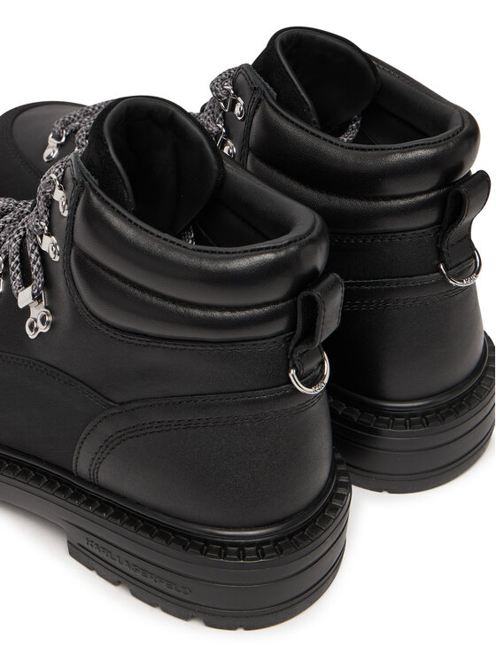 KARL LAGERFELD KARL LAGERFELD Schnürstiefeletten Miles KL10245 Schwarz