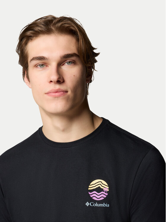 Columbia Columbia Tricou Kettle River™ 2120411 Negru Regular Fit