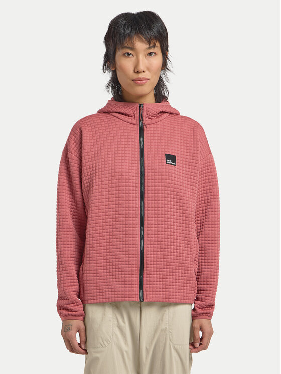 Jack Wolfskin Jack Wolfskin Pulóver Mogari A63850 Rózsaszín Regular Fit