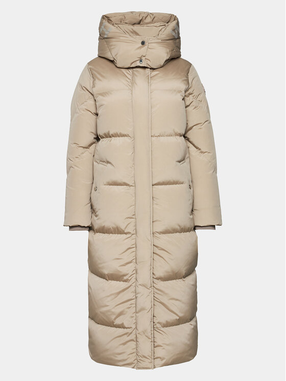 Woolrich Woolrich Pehelykabát Aurora CFWWOU0698FRUT1148 Bézs Regular Fit