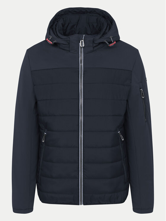 Bugatti Bugatti Winterjacke 673113-61031 Dunkelblau Regular Fit