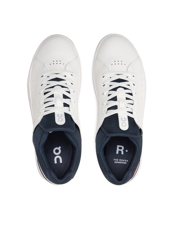 On On Sneakersy The Roger Advantage 3MD10640148 Biela