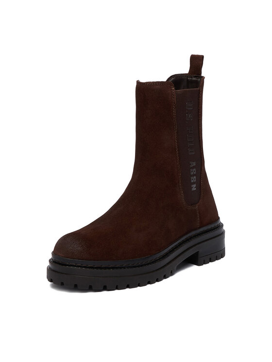 U.S. Polo Assn. U.S. Polo Assn. Klassische Stiefeletten CEO-VIZAG001W/ELE1 Braun