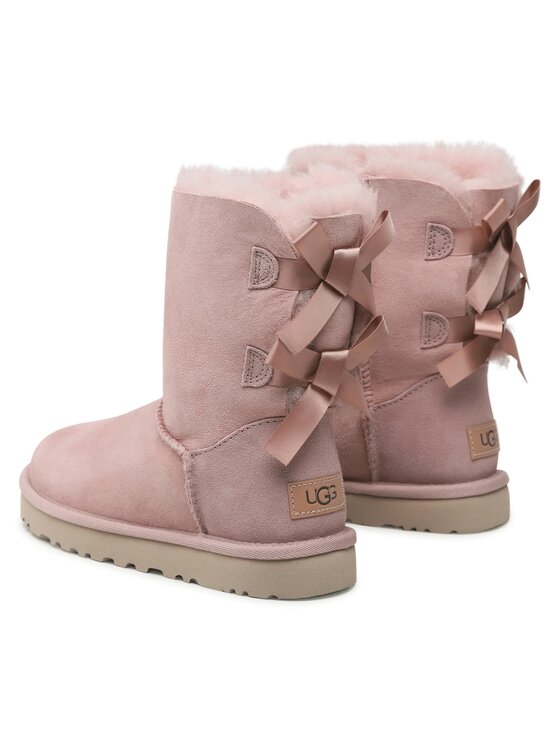 Ugg Ugg Μπότες Χιονιού W Bailey Bow II 1016225 Ροζ