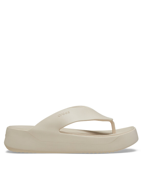 Crocs Crocs Japonki Getaway Platform Flip 209410 Beżowy