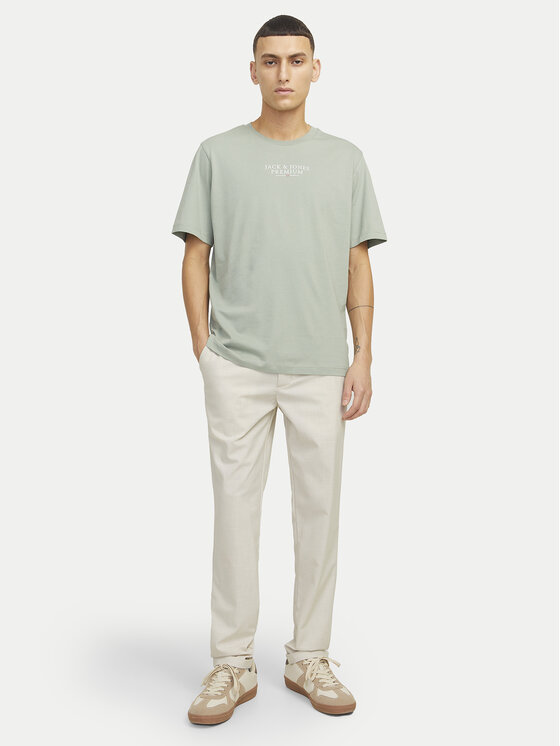 Jack & Jones Jack & Jones Pantaloni chino Marco 12193553 Bej Slim Fit