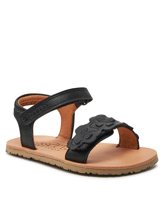 Froddo Froddo Sandale Barefoot Flexy Flowers G3150265-4 M Negru