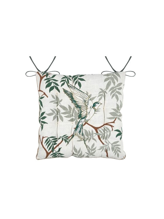 MIAhome MIAhome Poduszka na krzesło 38x38 cm PJANTI z ptaszkiem Kolorowy