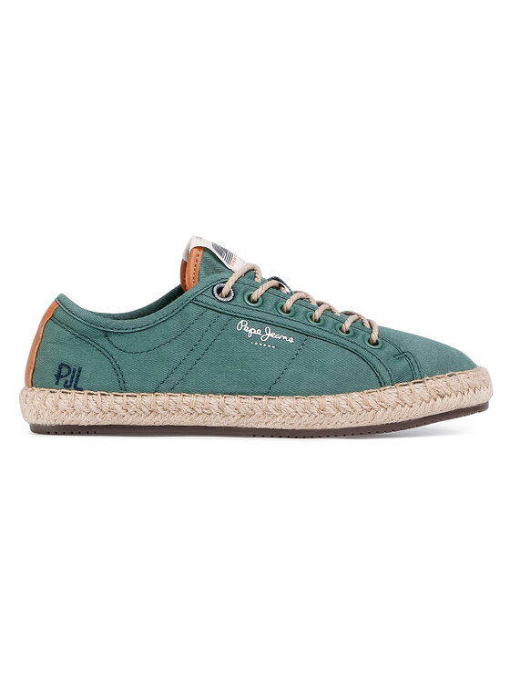 Pepe Jeans Espadrillas Tourist Island Boys PBS10092 Verde • Modivo.it