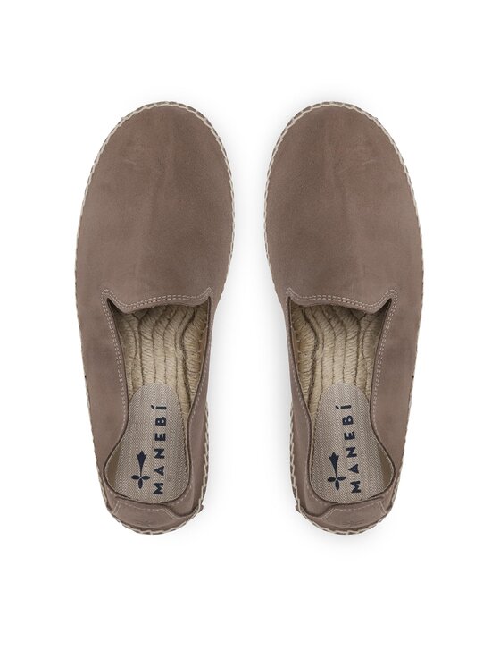 Manebi Manebi Еспадрильї Flat Espadrilles M 2.9 C0 Коричневий