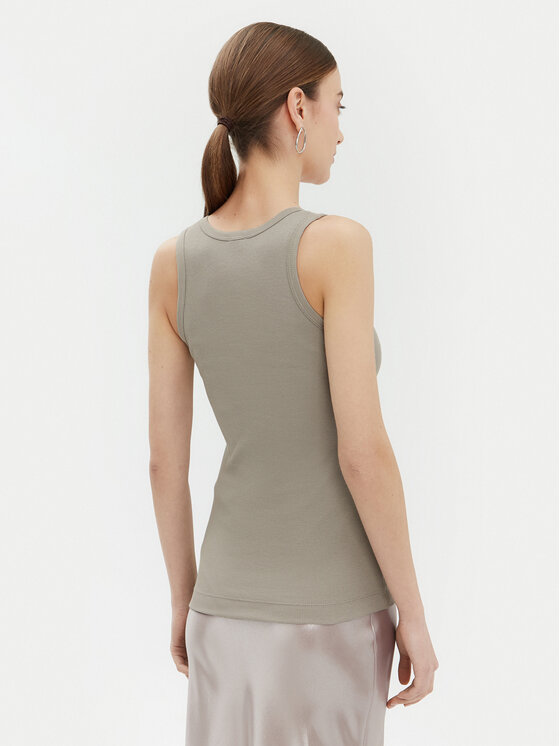 PINKO PINKO Top Calcolatore 100807 Szary Regular Fit