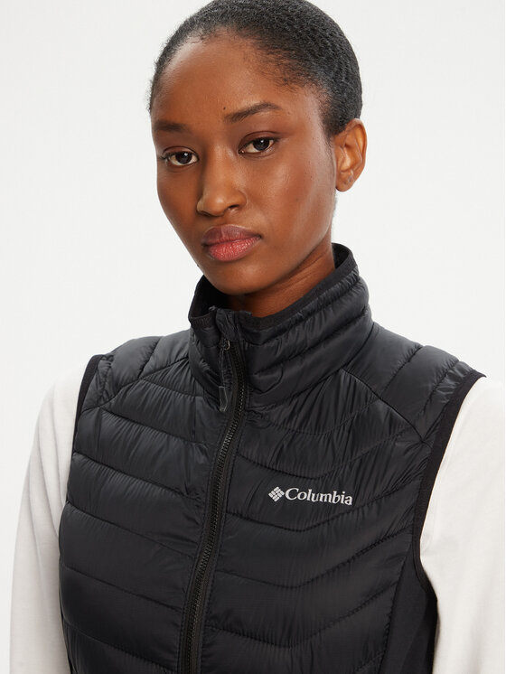 Columbia Columbia Športová vesta Powder Pass Vest EK0192 Čierna Regular Fit
