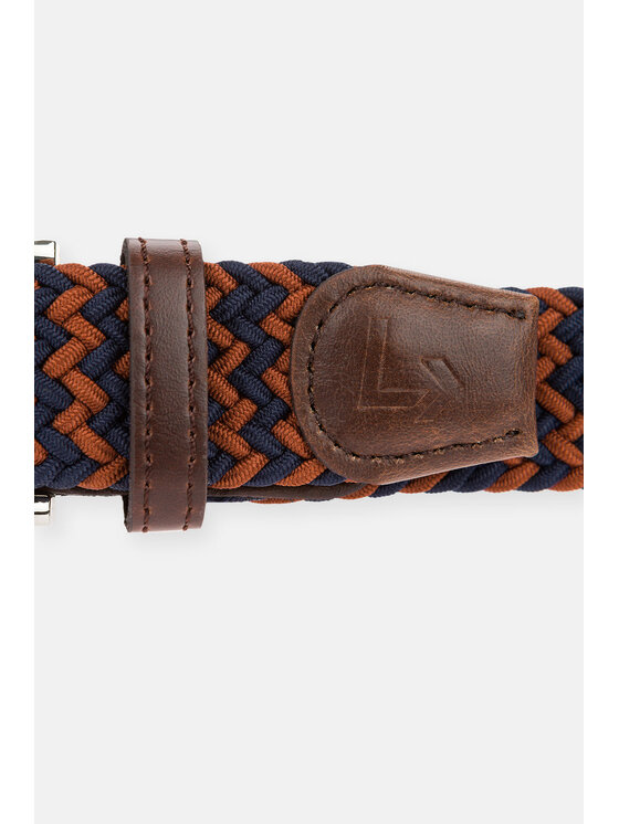 Lancerto Lancerto Pasek Męski Braid PS090222000002 Kolorowy