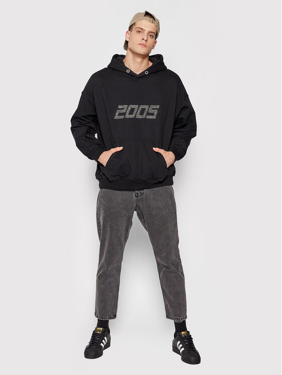 2005 2005 Mikina Unisex Signature Černá Regular Fit