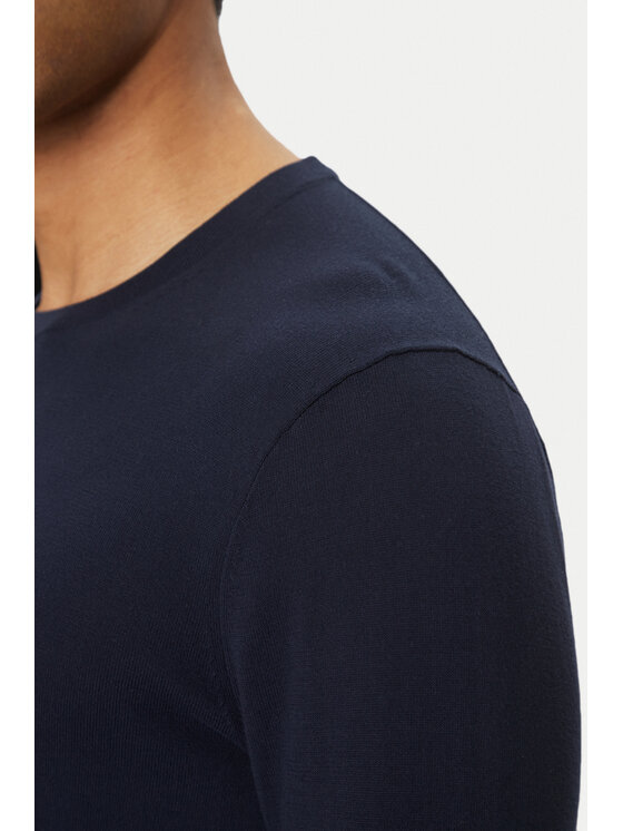 Michael Kors Michael Kors Πουλόβερ CB96080FE5 Σκούρο μπλε Regular Fit