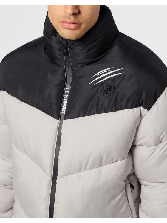 Plein Sport Plein Sport Giubbotto piumino 24023 Beige Regular Fit