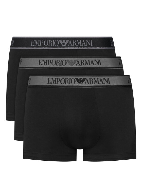 Emporio Armani Underwear Emporio Armani Underwear Комплект 3 чифта боксерки EM000259 AF10779 MC406 Черен
