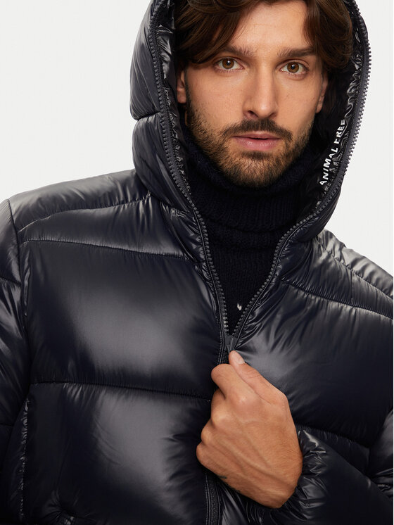 Save The Duck Save The Duck Зимно яке D31280M LUCK19 Тъмносин Regular Fit