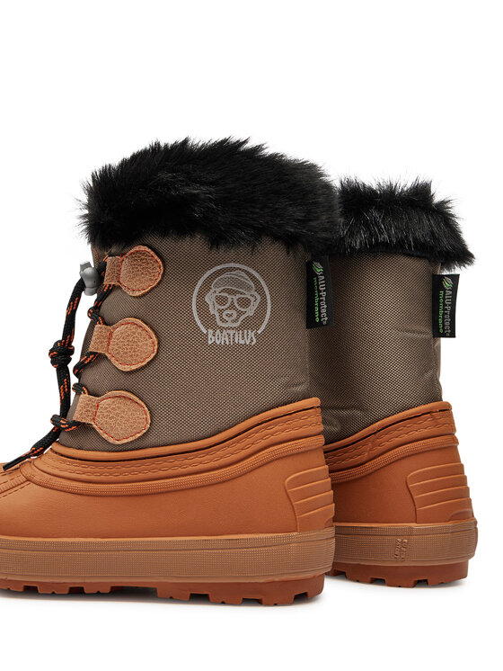 Boatilus Boatilus Снігоходи Nippy 02 Sint. Leather Boot NN02 VAR.41NR Оранжевий