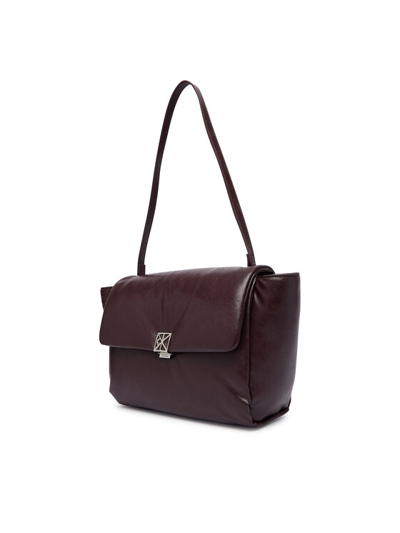 Calvin Klein Calvin Klein Kabelka Emblem Hw Padded Satchel LV04F3615G Bordó