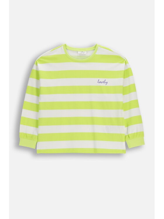 Coccodrillo Coccodrillo Longsleeve WC6143105VGA-030 Żółty Regular Fit