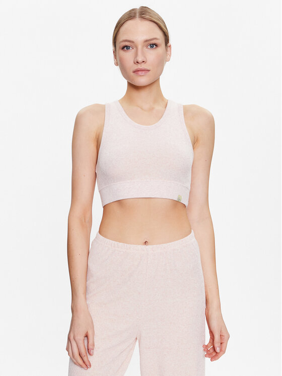 Top Ukoz UKO00AE23 Rosa Slim Fit