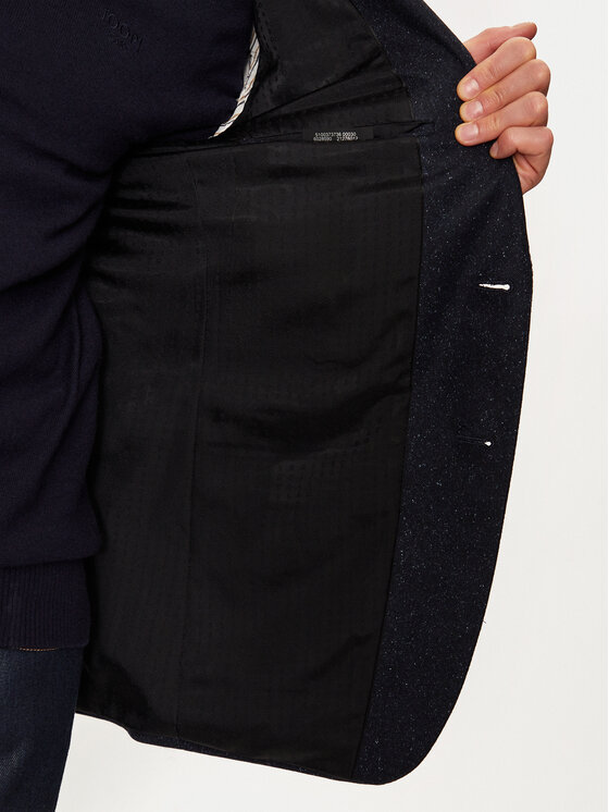BOSS Boss Zakó H-Hutson 50528083 Sötétkék Slim Fit