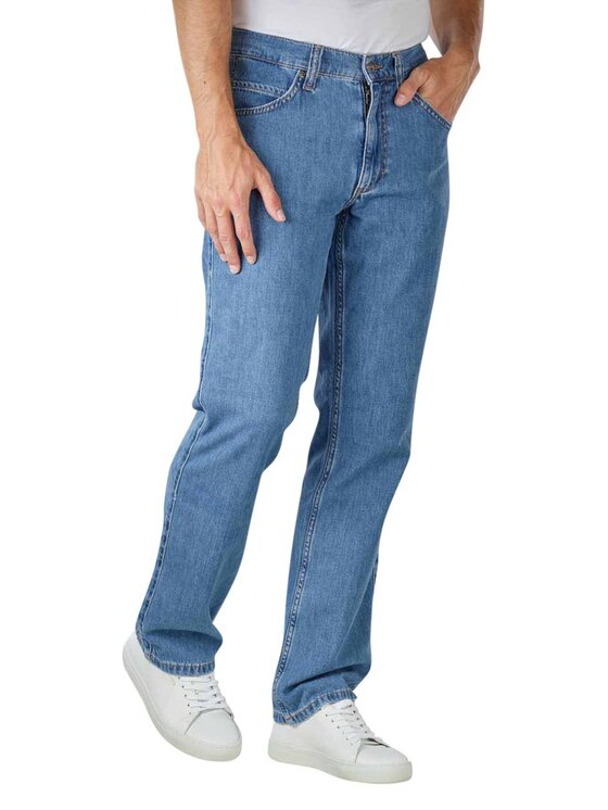 Mustang Mustang Jeansy TRAMPER STRAIGHT Niebieski Straight Fit