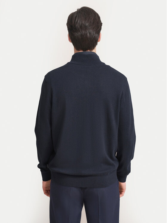 Bugatti Bugatti Pullover 7600 65520B Dunkelblau Regular Fit