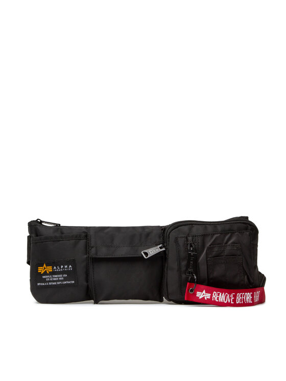 Zdjęcia - Torebka damska Alpha Industries Saszetka Crew Utility Bag 128928 Czarny 