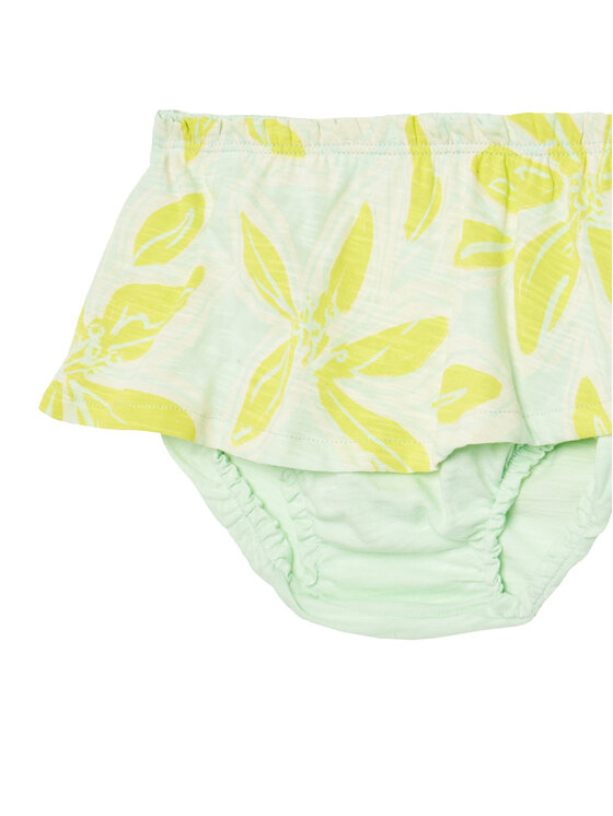 United Colors Of Benetton United Colors Of Benetton Póló és rövidnadrág 3O7SAK015 Zöld Regular Fit