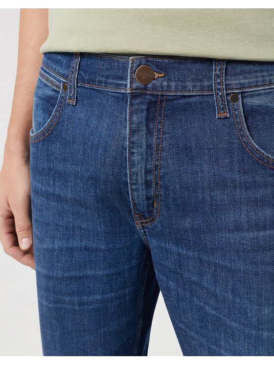 Wrangler Wrangler Jeansy Greensboro Winston Niebieski Regular Fit