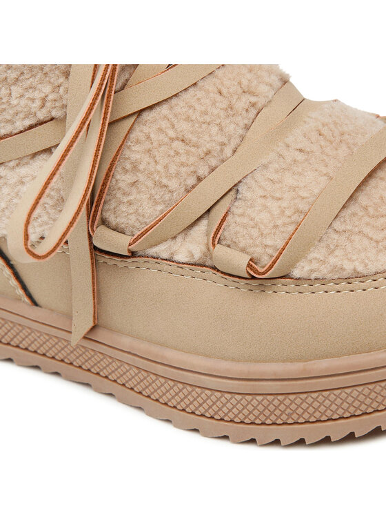 Nelli Blu Nelli Blu Stivali da neve CM220117-11 Beige