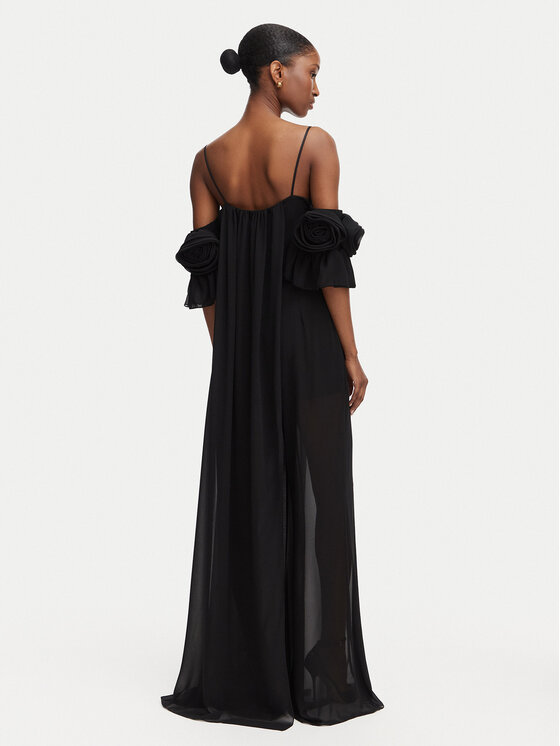 Babylon Babylon Vakarinė suknelė W MF0603 Juoda Regular Fit
