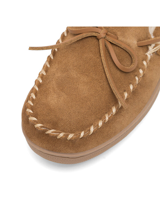 MYSLIPPERS MYSLIPPERS Hausschuhe MPF20MID002C Braun