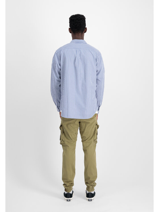 Alpha Industries Alpha Industries Spodnie cargo Spy Pant Zielony Lyon Tapered Fit