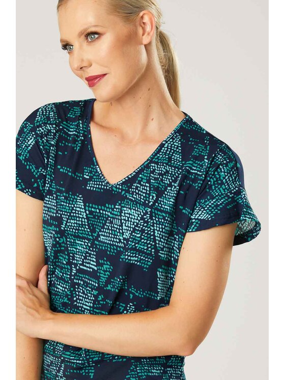 QUIOSQUE QUIOSQUE Halenka 16-TD-145 E-COM Tmavomodrá Regular Fit