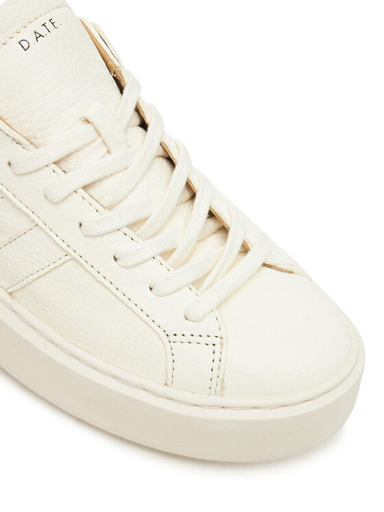 D.A.T.E. D.A.T.E. Sneakersy Hill Low Platform W431-HP-MN Écru