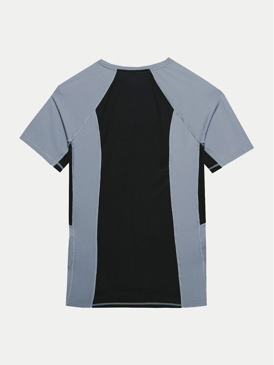 4F 4F Funkční tričko 4FWSS24TFTSM700 Šedá Slim Fit