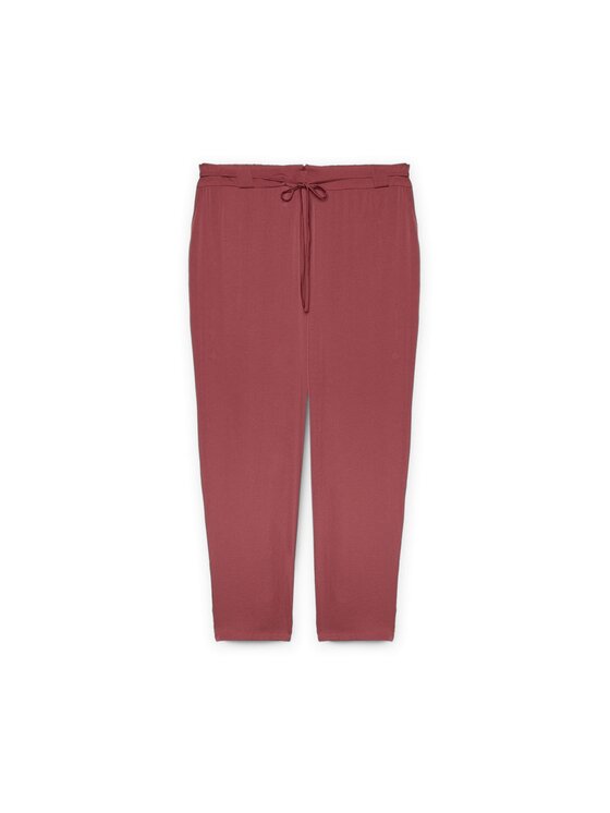 Fiorella Rubino Fiorella Rubino Spodnie materiałowe P132T004827N029 Bordowy Regular Fit