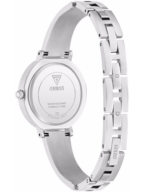 Guess Guess Hodinky GW0991L1 Stříbrná